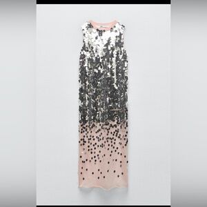Womens sequin dress, from Zara